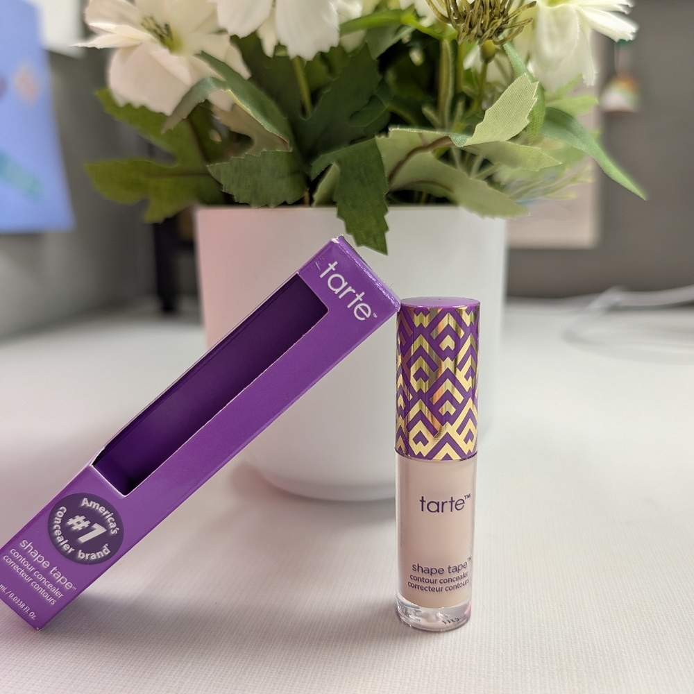 Tarte Shape Tape Contour Concealer - Fair  Beige 12B 1 ml / .0338 fl oz NIB